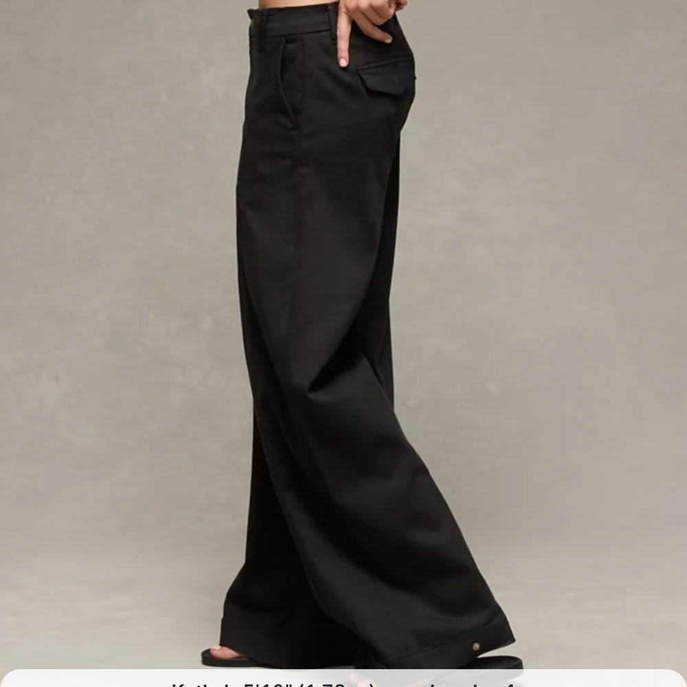 American Eagle Outfitters Black Stretch Pants